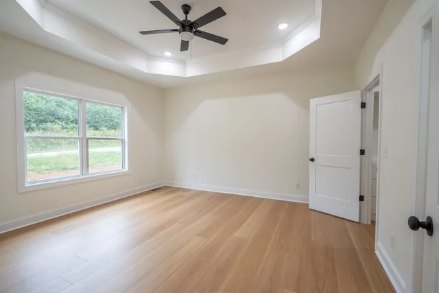 wooden floor in an empty room