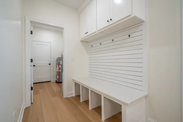 a view of closet area