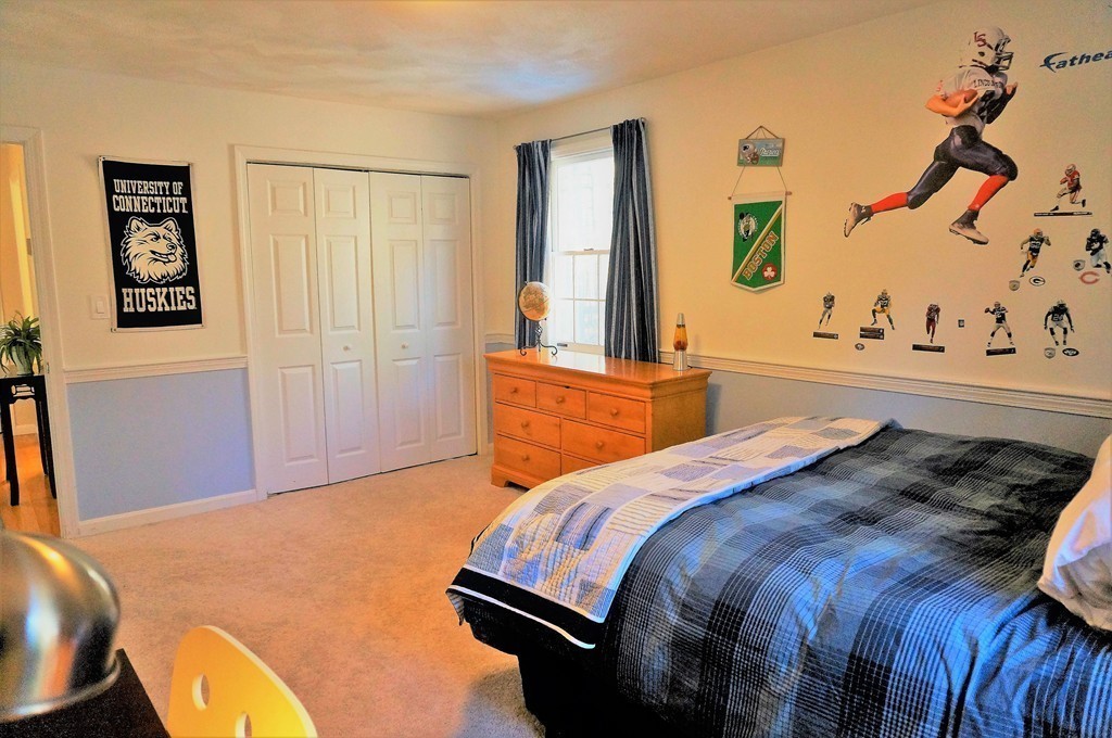 12 Barbara Road Sudbury, MA 01776 - Photo 17 of 26 a bedroom with a bed dresser and a window