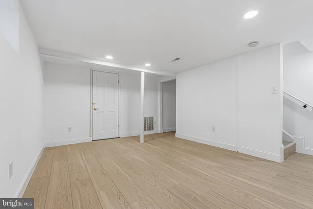 a view of empty room