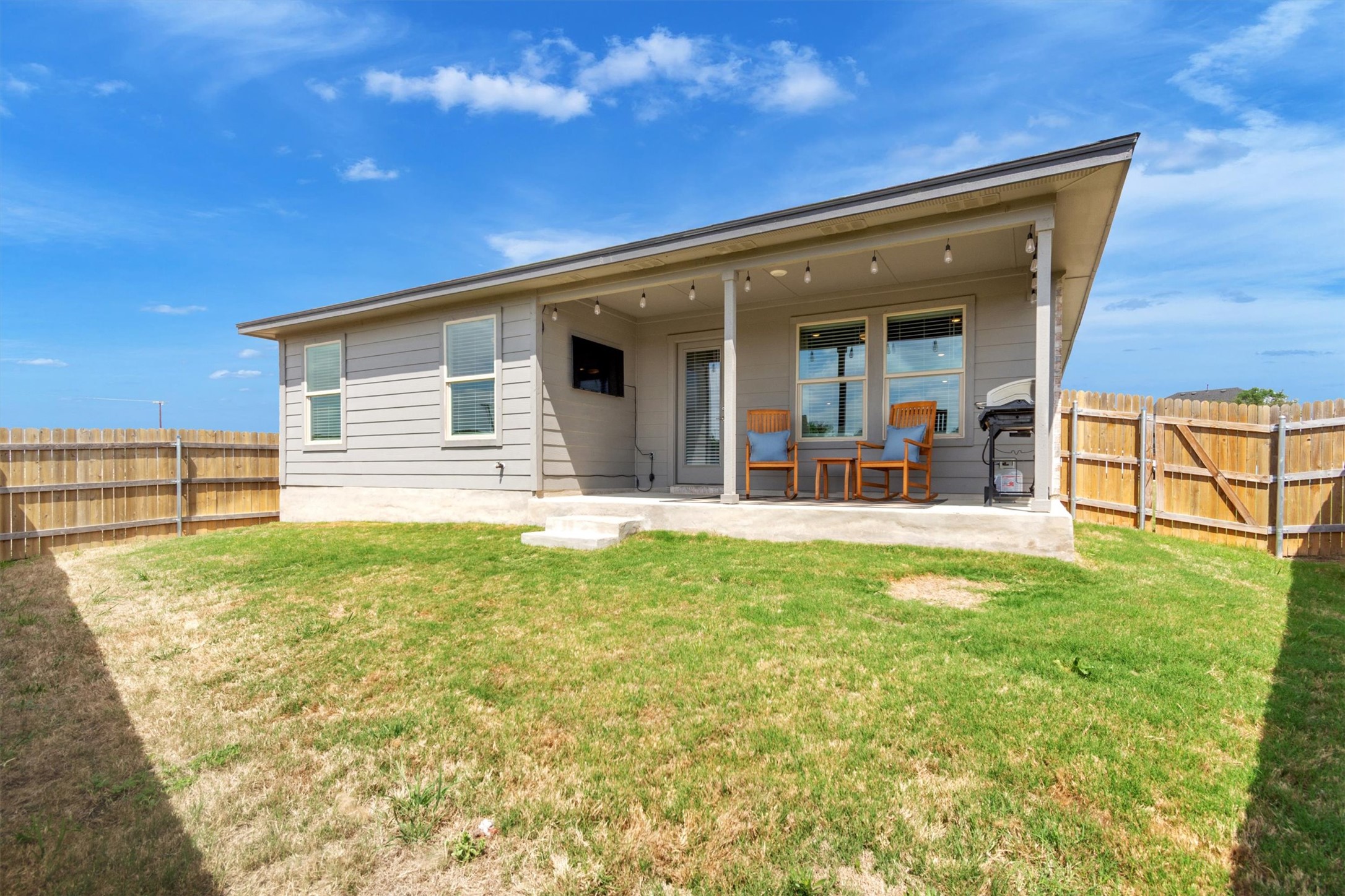1008 Tipton Street Georgetown, TX 78633 - Photo 25 of 38 Large Covered Patio