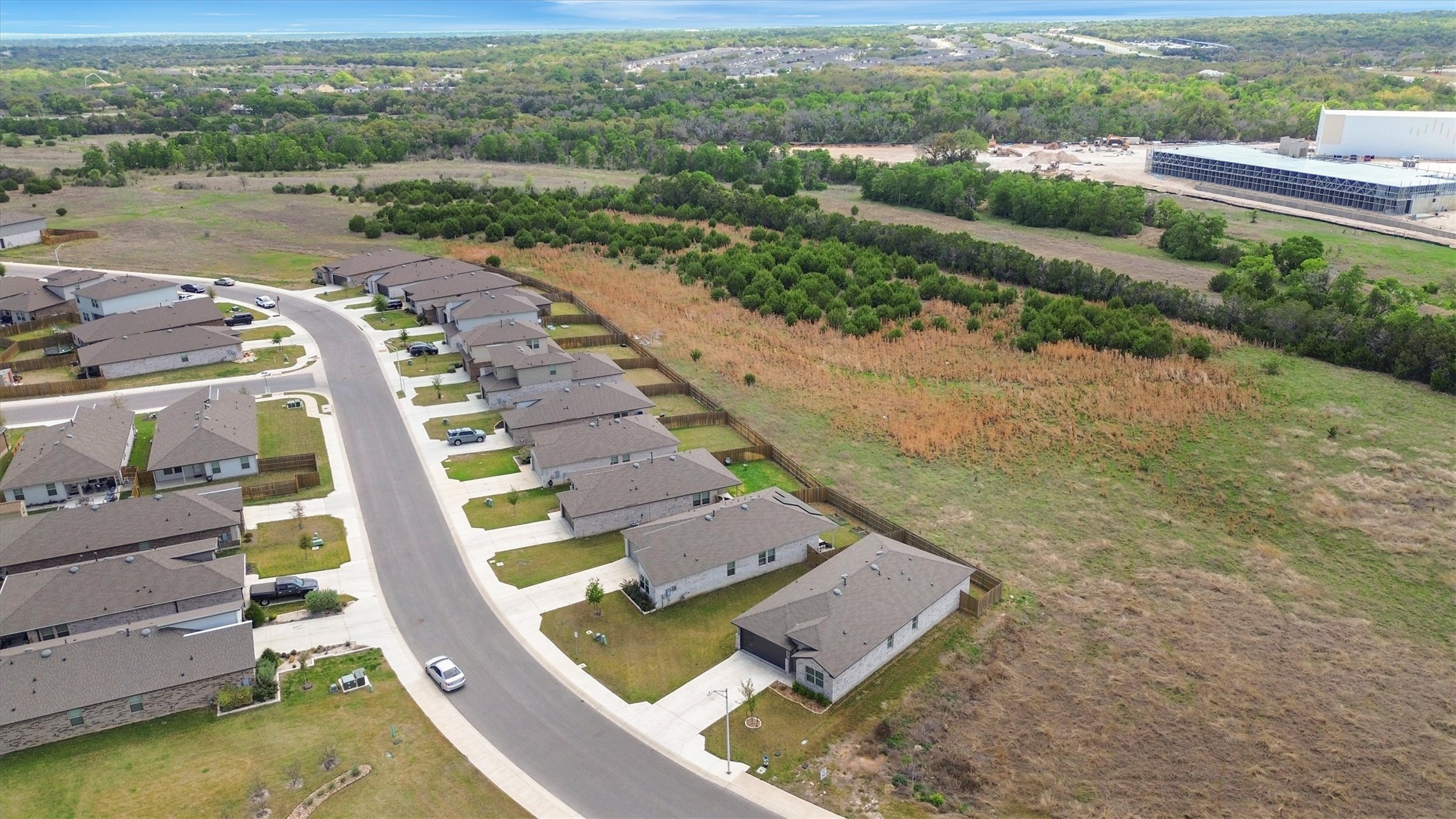1008 Tipton Street Georgetown, TX 78633 - Photo 37 of 38 Aerial view highlighting property to the right and rear owned by City of Georgetown