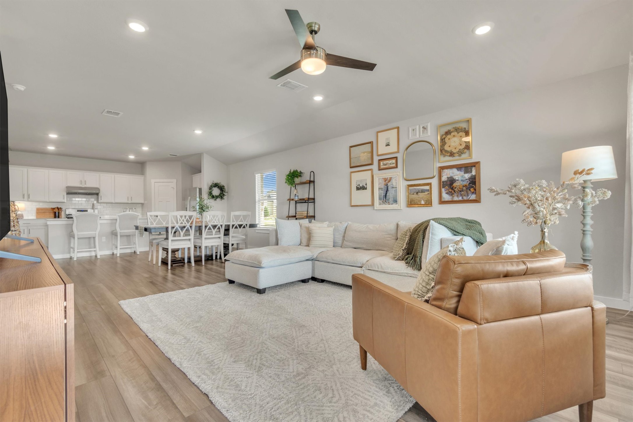 1008 Tipton Street Georgetown, TX 78633 - Photo 7 of 38 View to Kitchen from Living Area