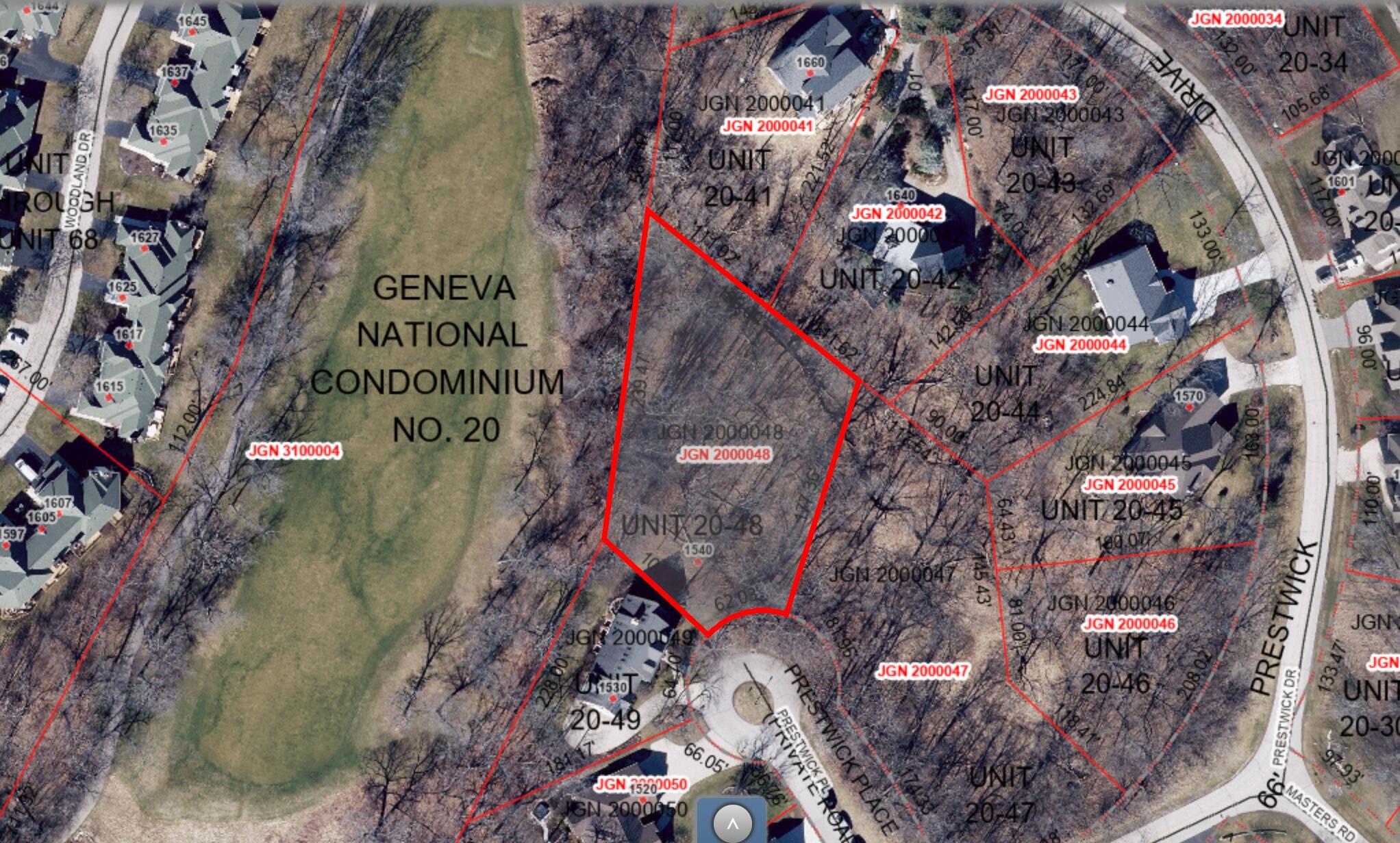 1540 Prestwick Place Geneva, WI 53147 - Photo 2 of 3 Wooded .81 Acres