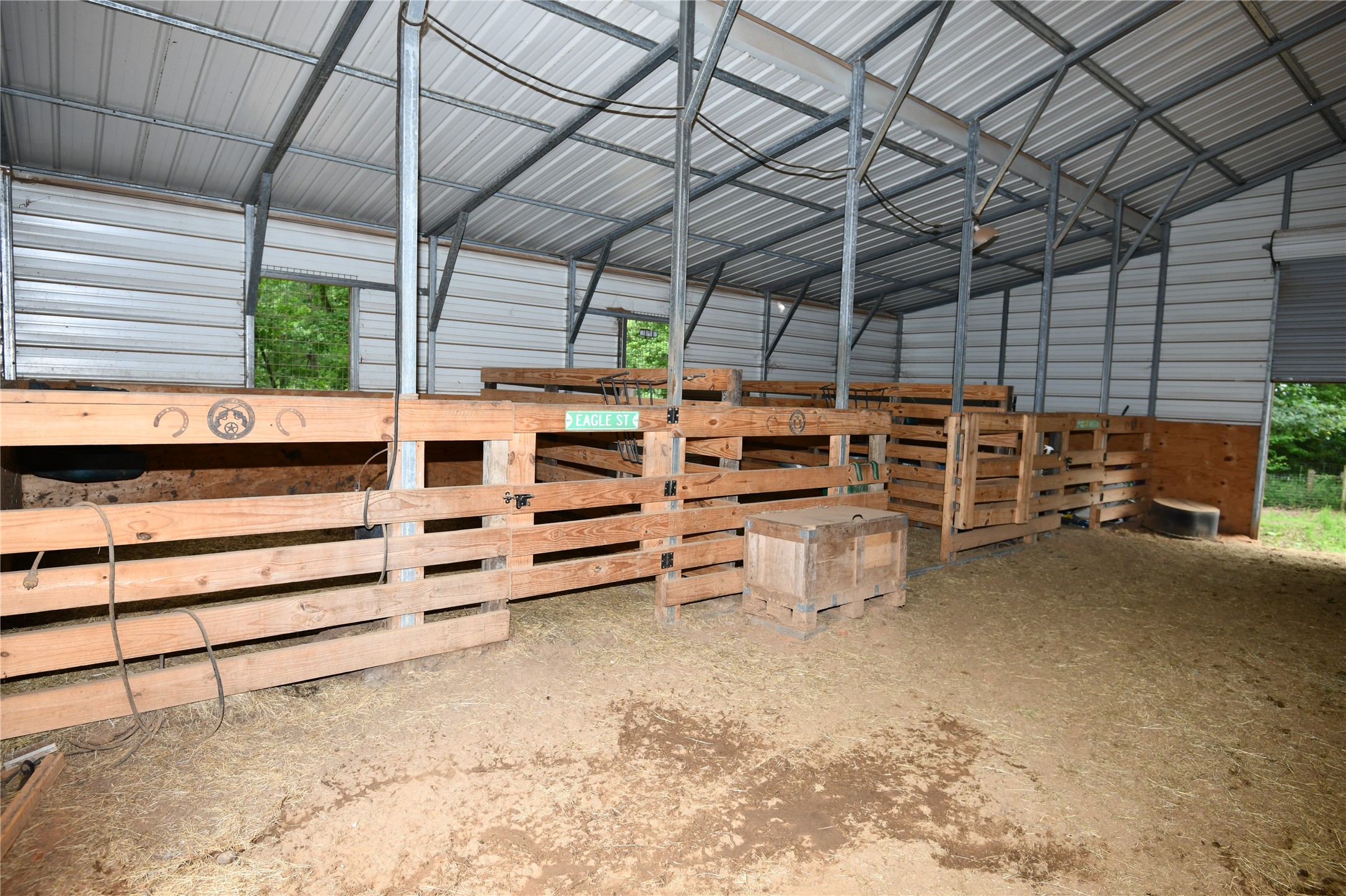 101 Pinewood Drive Shepherd, TX 77371 - Photo 34 of 37 6 Stall 35x41 Barn