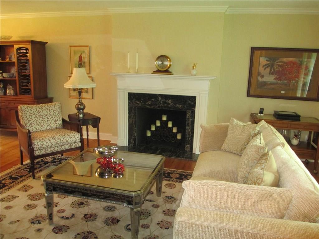 115 West Chapel Ridge Road Pittsburgh, PA 15238 - Photo 3 of 21 Living Room Log Burning Fireplace