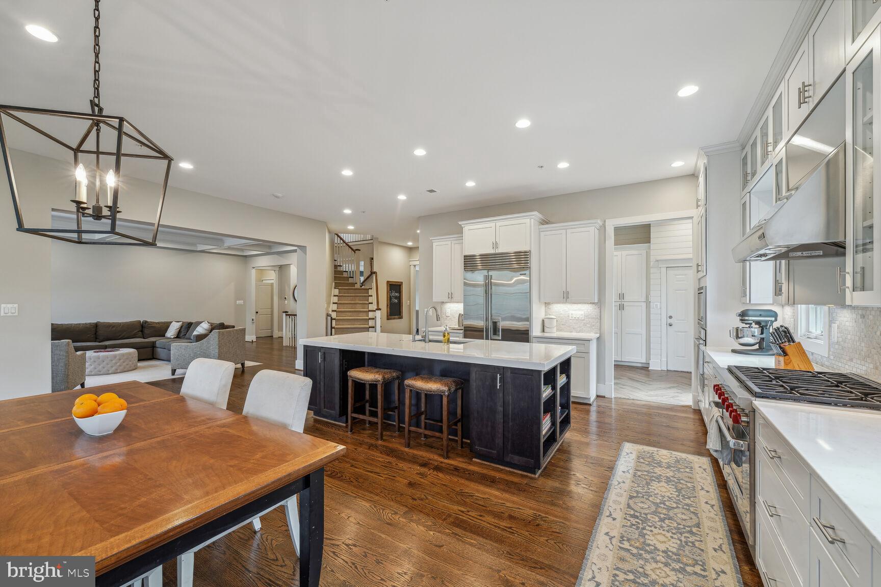 7708 Massena Road Bethesda, MD 20817 - Photo 4 of 78 Breakfast room view, mudroom & 2nd staircase ahead