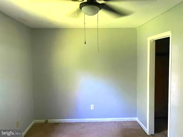 a view of a room with a small space