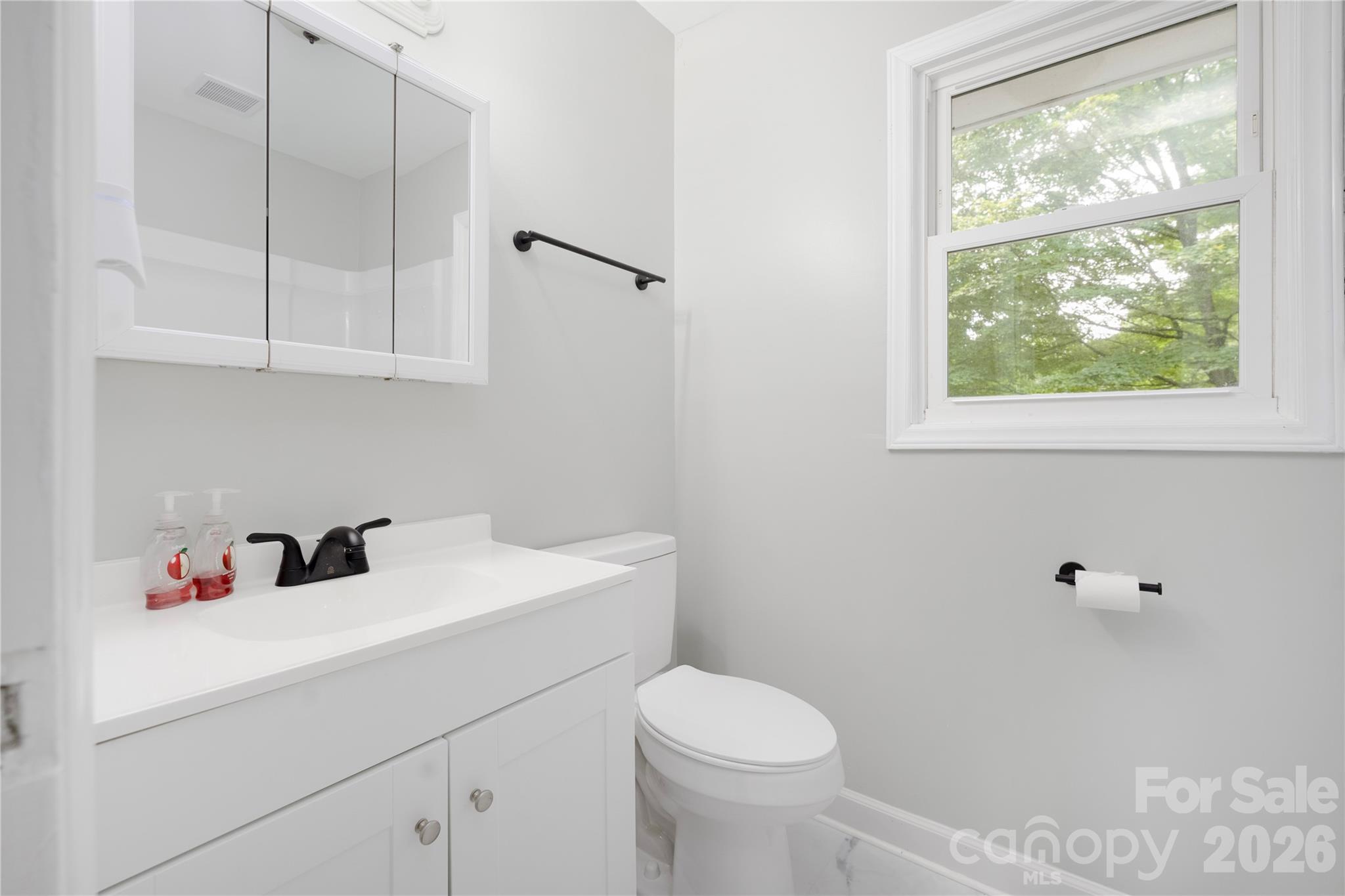 146 Staton Road Gastonia, NC 28056 - Photo 11 of 25 a bathroom with a sink and a toilet