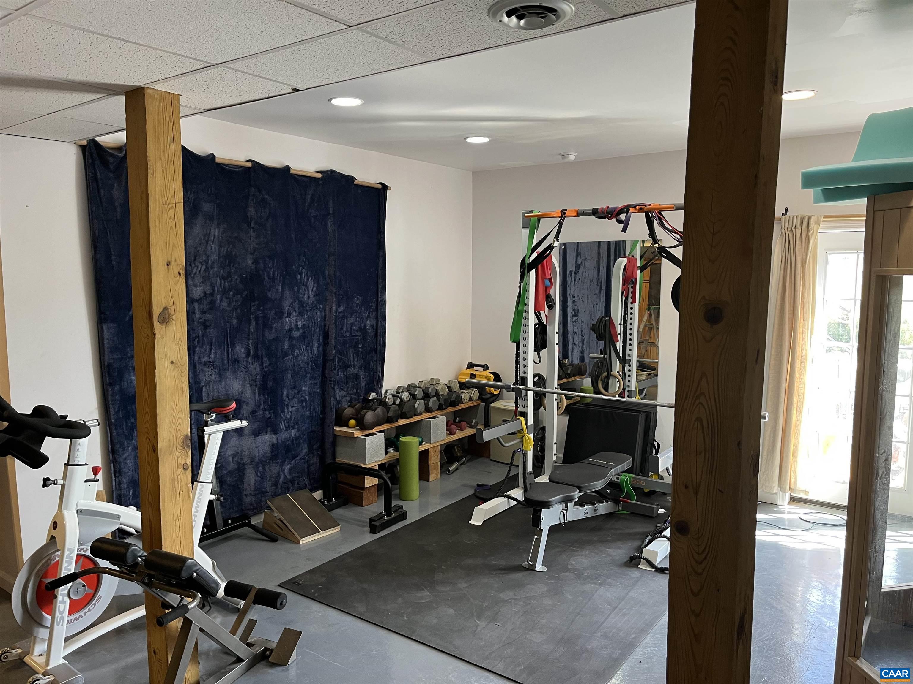 2150 Stony Point Road Charlottesville, VA 22911 - Photo 34 of 40 a view of a room with gym equipment