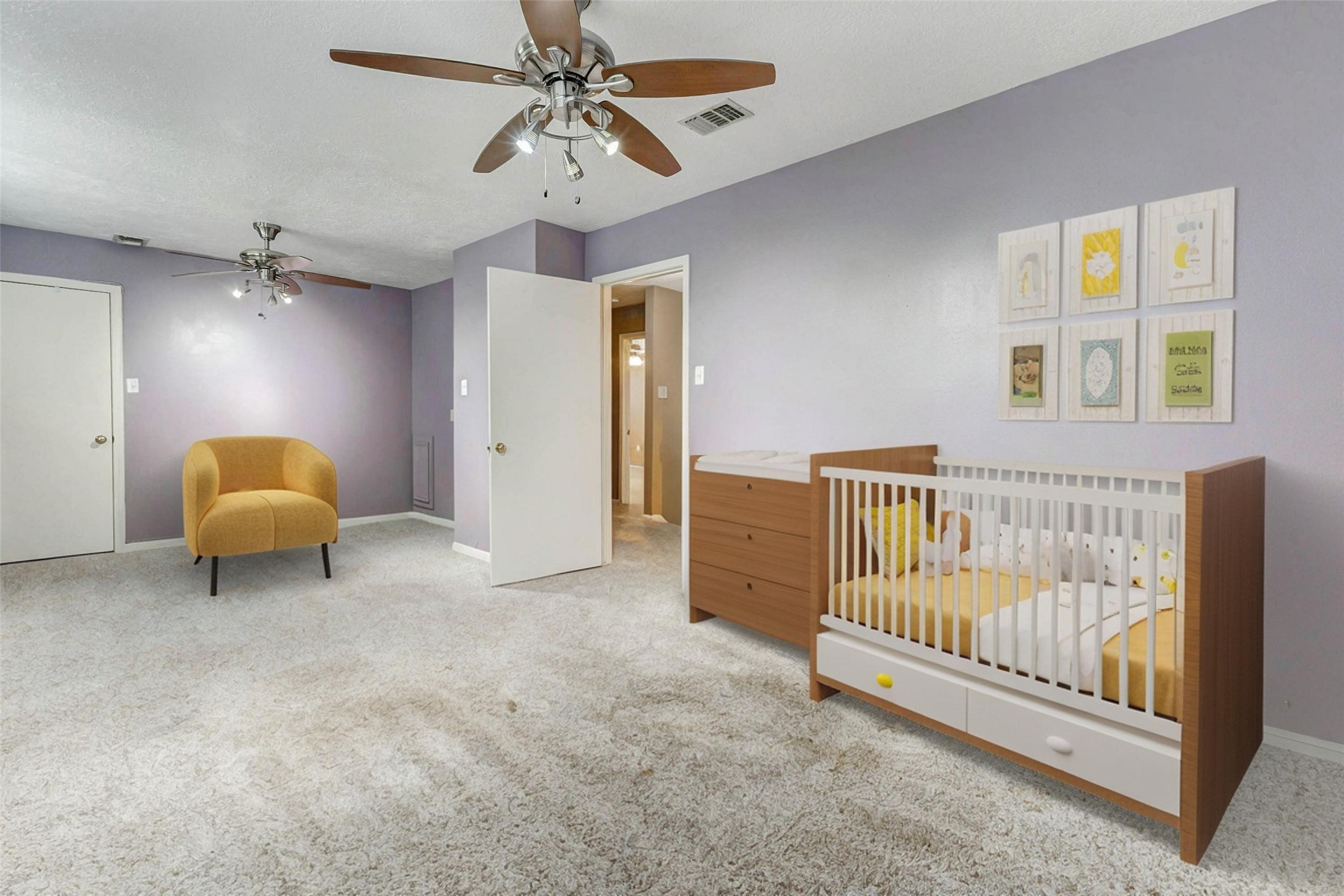 18103 Ravenfield Drive Houston, TX 77084 - Photo 30 of 36 a view of a room with furniture and a ceiling fan
