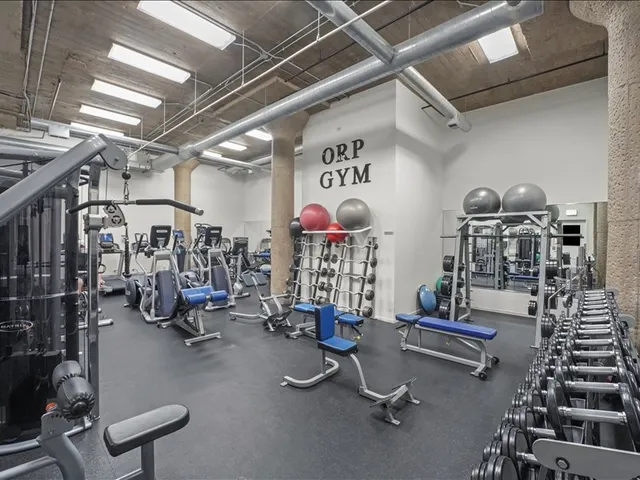 a view of gym