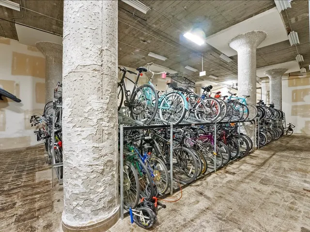 a car parked in a parking space