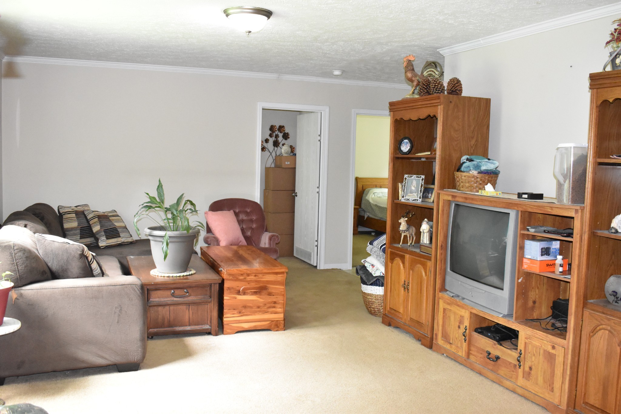 1423 Pack Road White Bluff, TN 37187 - Photo 30 of 50 a living room with furniture and a flat screen tv