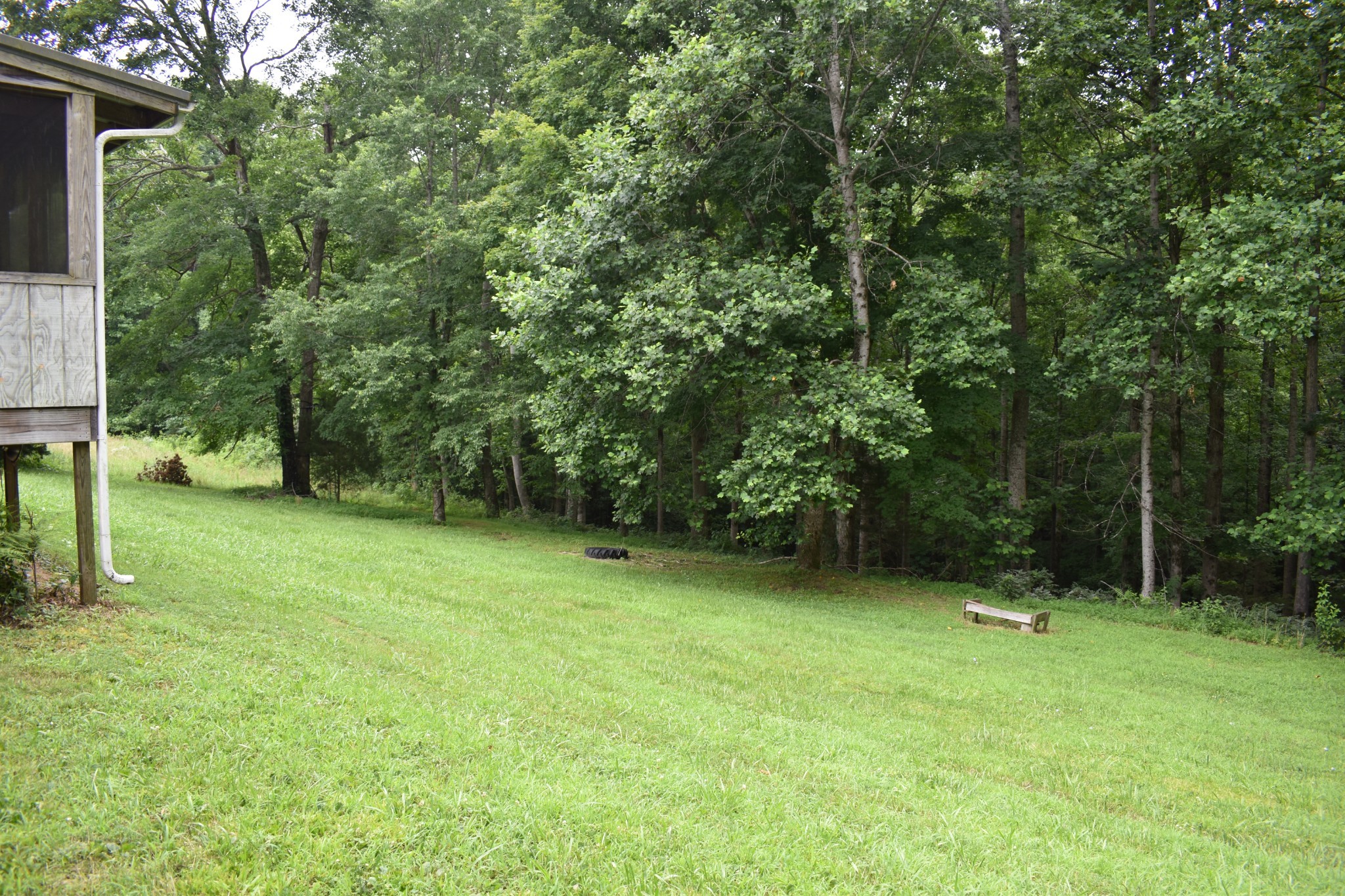 1423 Pack Road White Bluff, TN 37187 - Photo 39 of 50 a backyard of a house with lots of plants and entertaining space