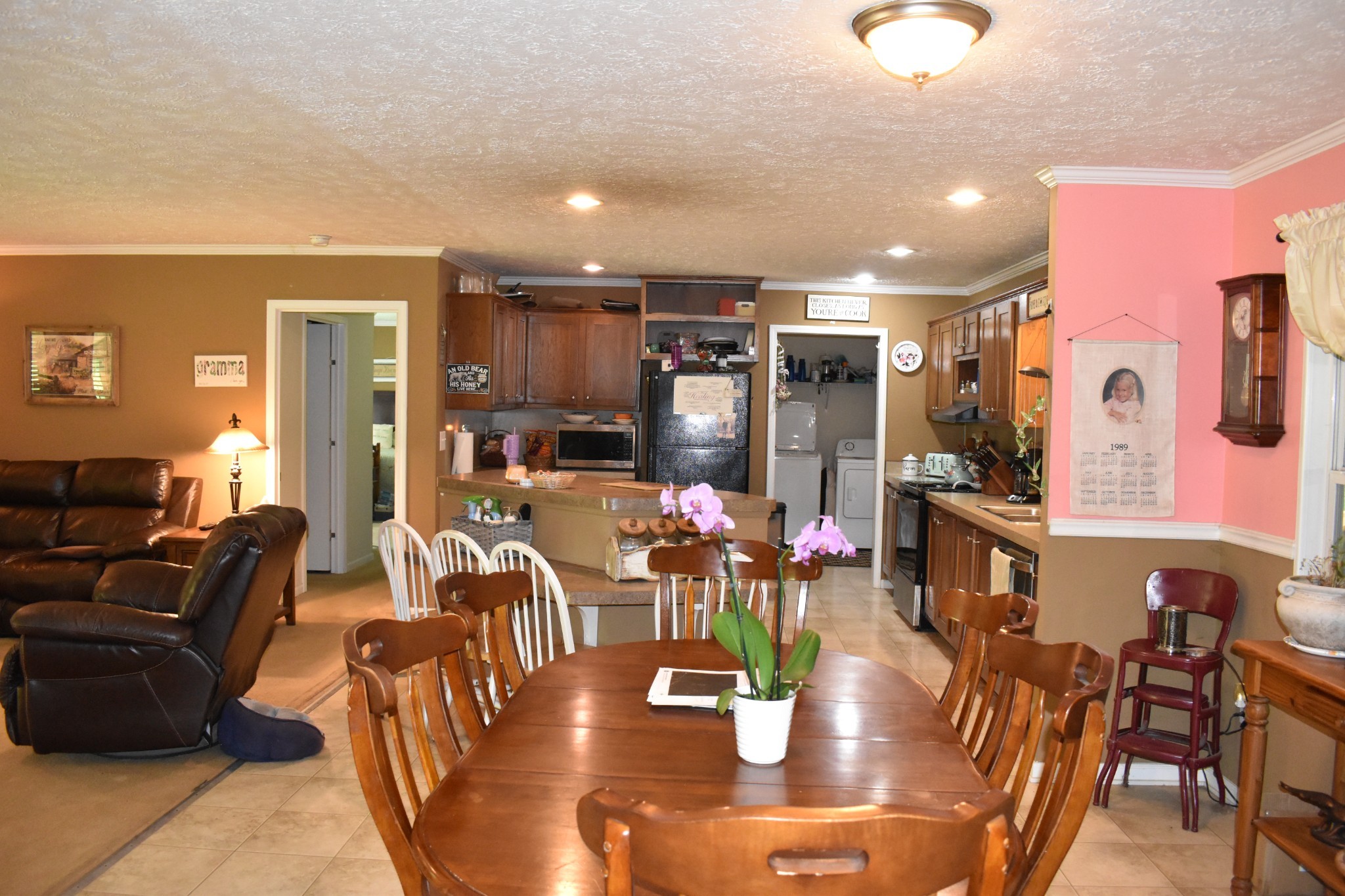 1423 Pack Road White Bluff, TN 37187 - Photo 9 of 50 a living room with lots of furniture and kitchen view