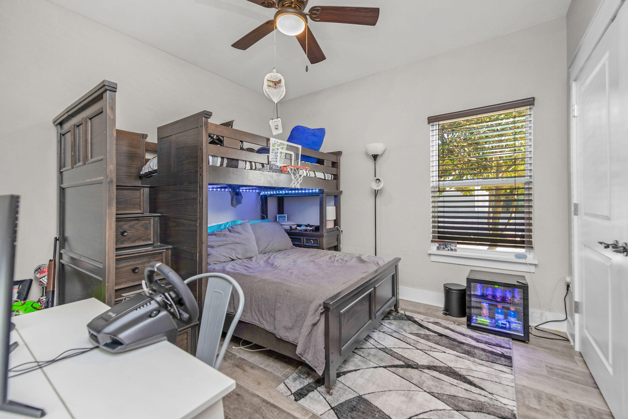 8914 Timber Lane Navarre, FL 32566 - Photo 28 of 40 a bedroom with bed and a window