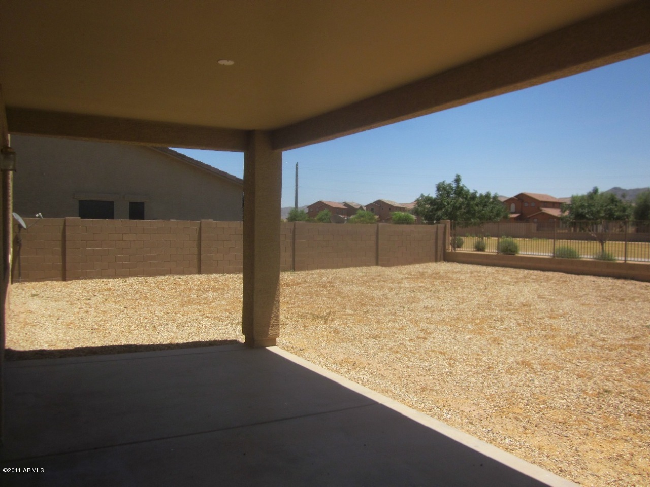 4833 West Maldonado Road Laveen, AZ 85339 - Photo 8 of 9 Covered patio