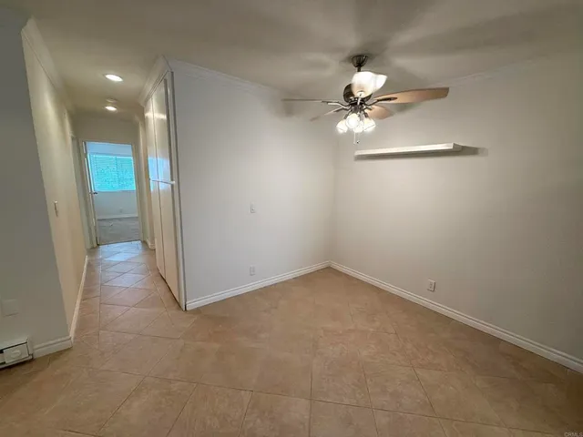 a view of empty room