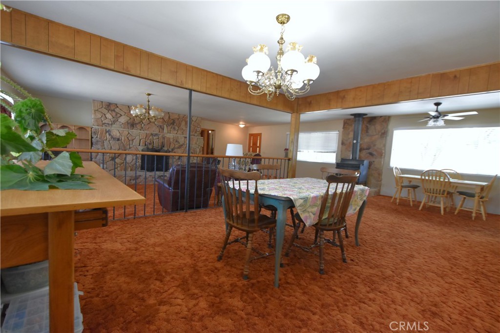 5409 Highway 3 Etna, CA 96027 - Photo 14 of 58 a view of a dining room with furniture window and wooden floor