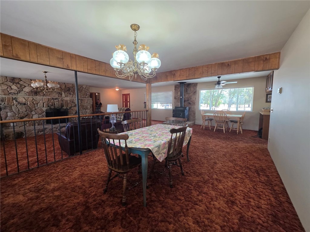 5409 Highway 3 Etna, CA 96027 - Photo 57 of 58 a view of a dining room with furniture window and outside view