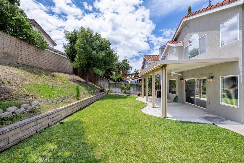 4817 Golden Ridge Drive Corona, CA 92878 - Photo 53 of 70 a view of a house with a yard balcony and sitting area
