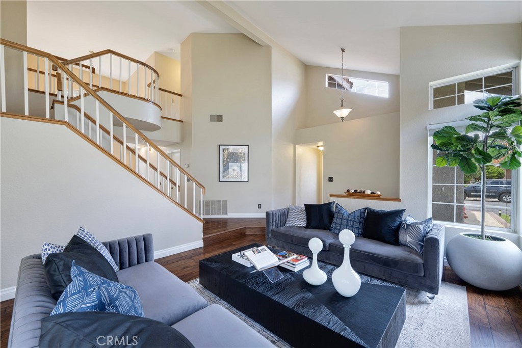 4817 Golden Ridge Drive Corona, CA 92878 - Photo 7 of 70 a living room with furniture and wooden floor