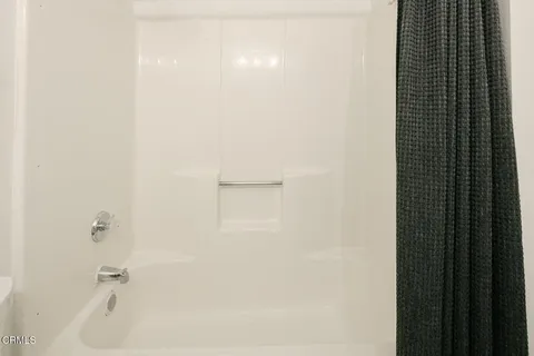 a close up of a bathtub