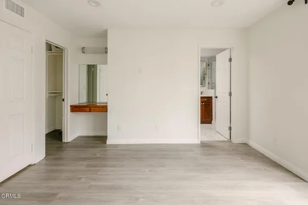 a view of kitchen and utility room