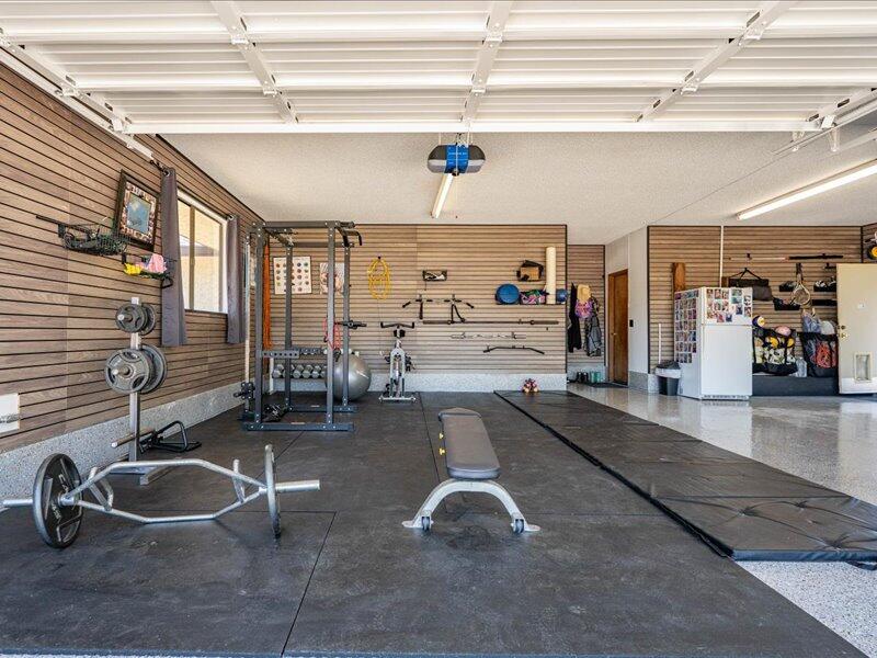 19907 Hidden Hills Road Cottonwood, CA 96022 - Photo 13 of 21 a view of a room with gym equipment