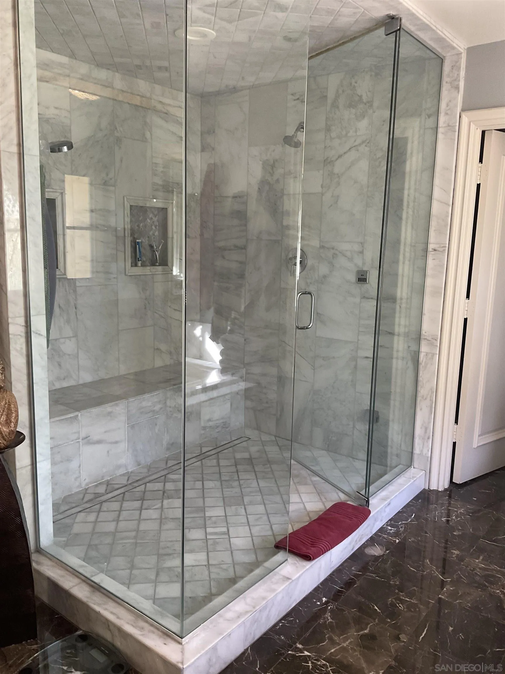 17532 Los Eucaliptos Rancho Santa Fe, CA 92067 - Photo 21 of 39 a bathroom with a shower