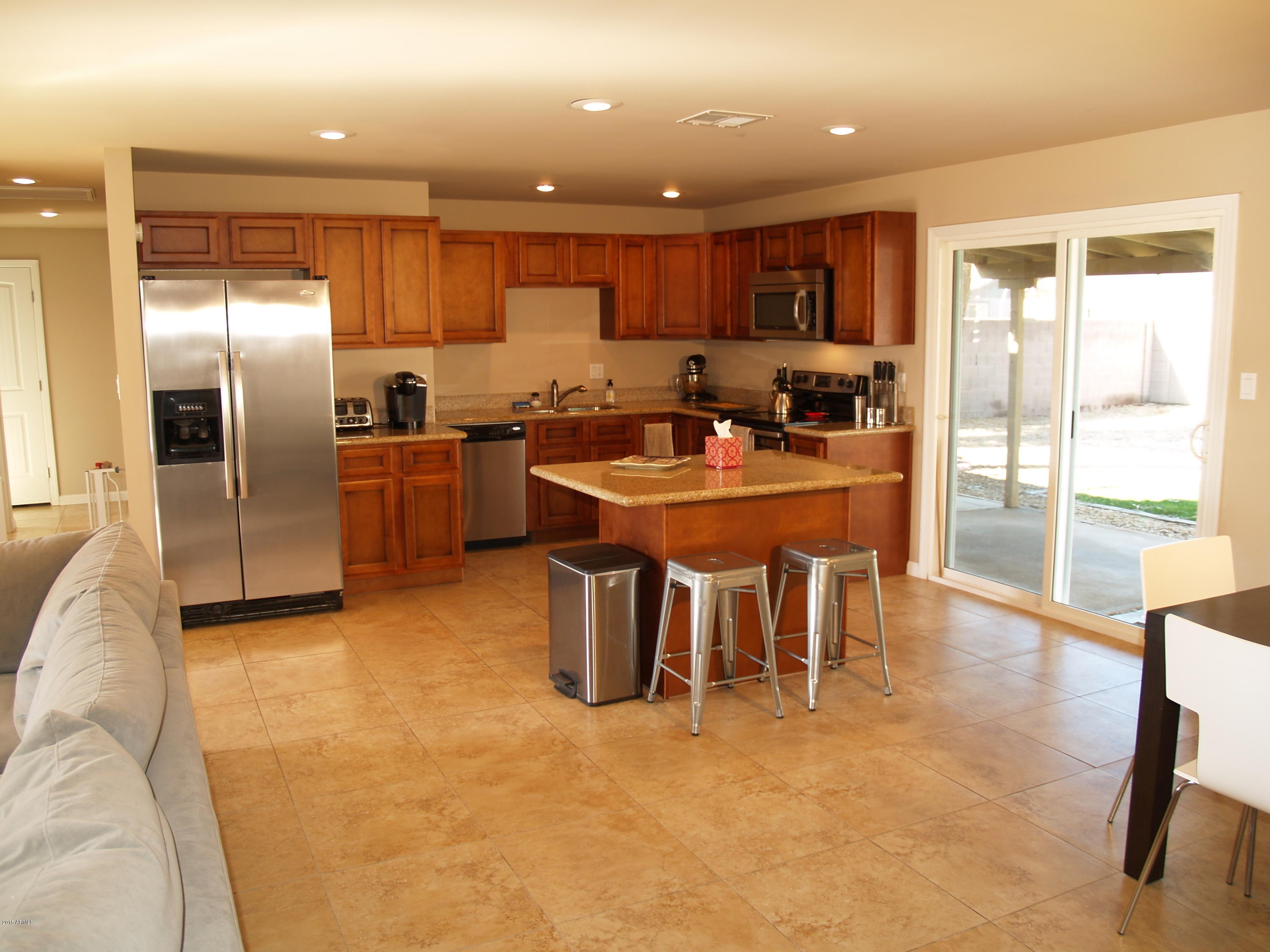 3702 East Nisbet Road Phoenix, AZ 85032 - Photo 4 of 13 Kitchen and Back View
