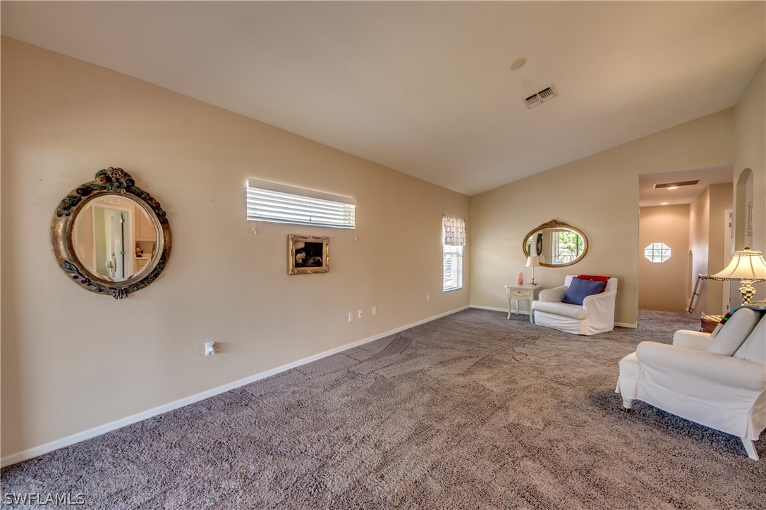 5180 Park Road, Unit 4 Fort Myers, FL 33908 - Photo 11 of 24 a living room with furniture and a window