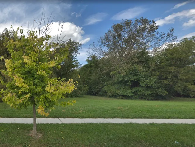 a view of a golf course