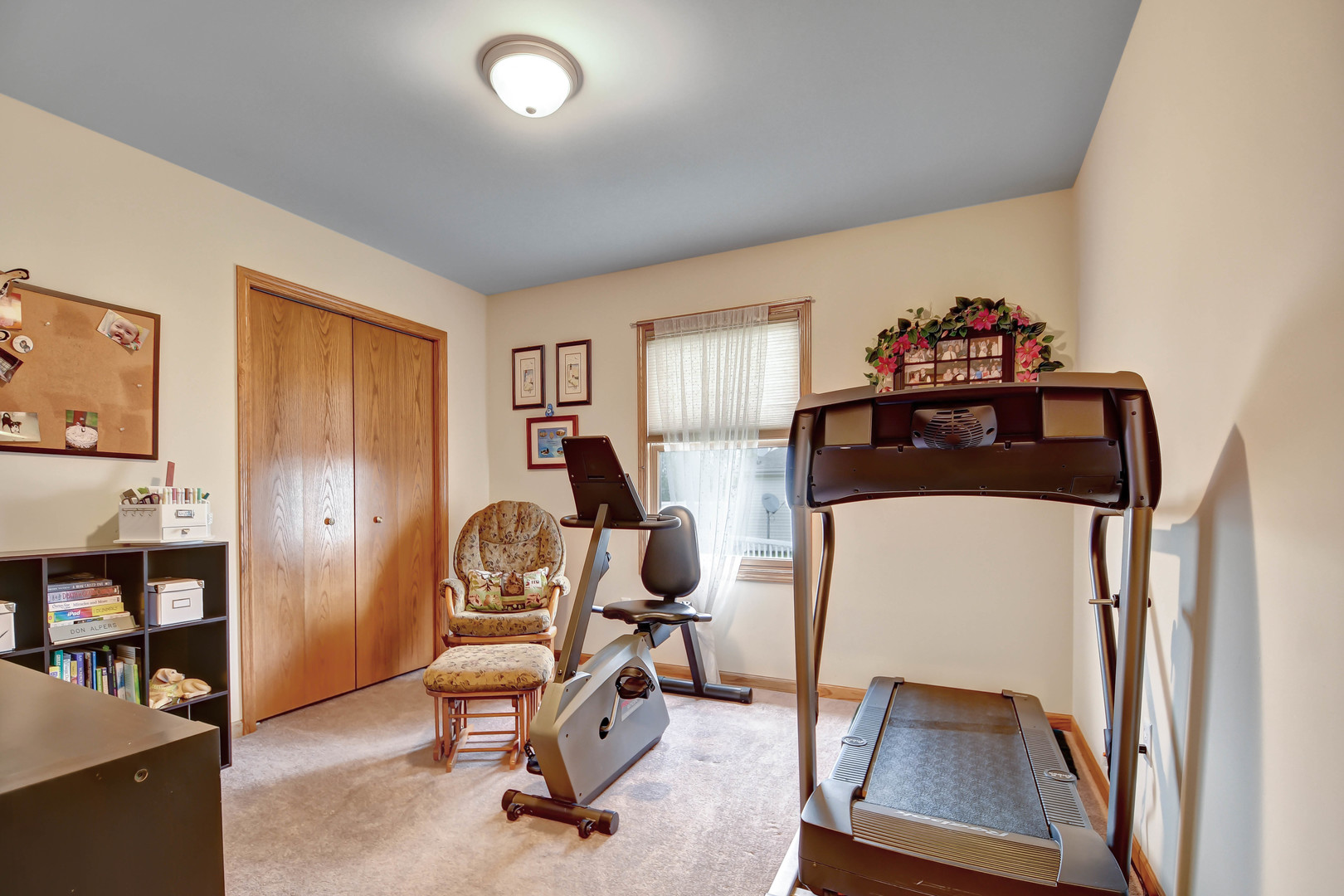 2012 Willow Brook Drive Bourbonnais, IL 60914 - Photo 23 of 33 a view of a workspace with furniture and a window