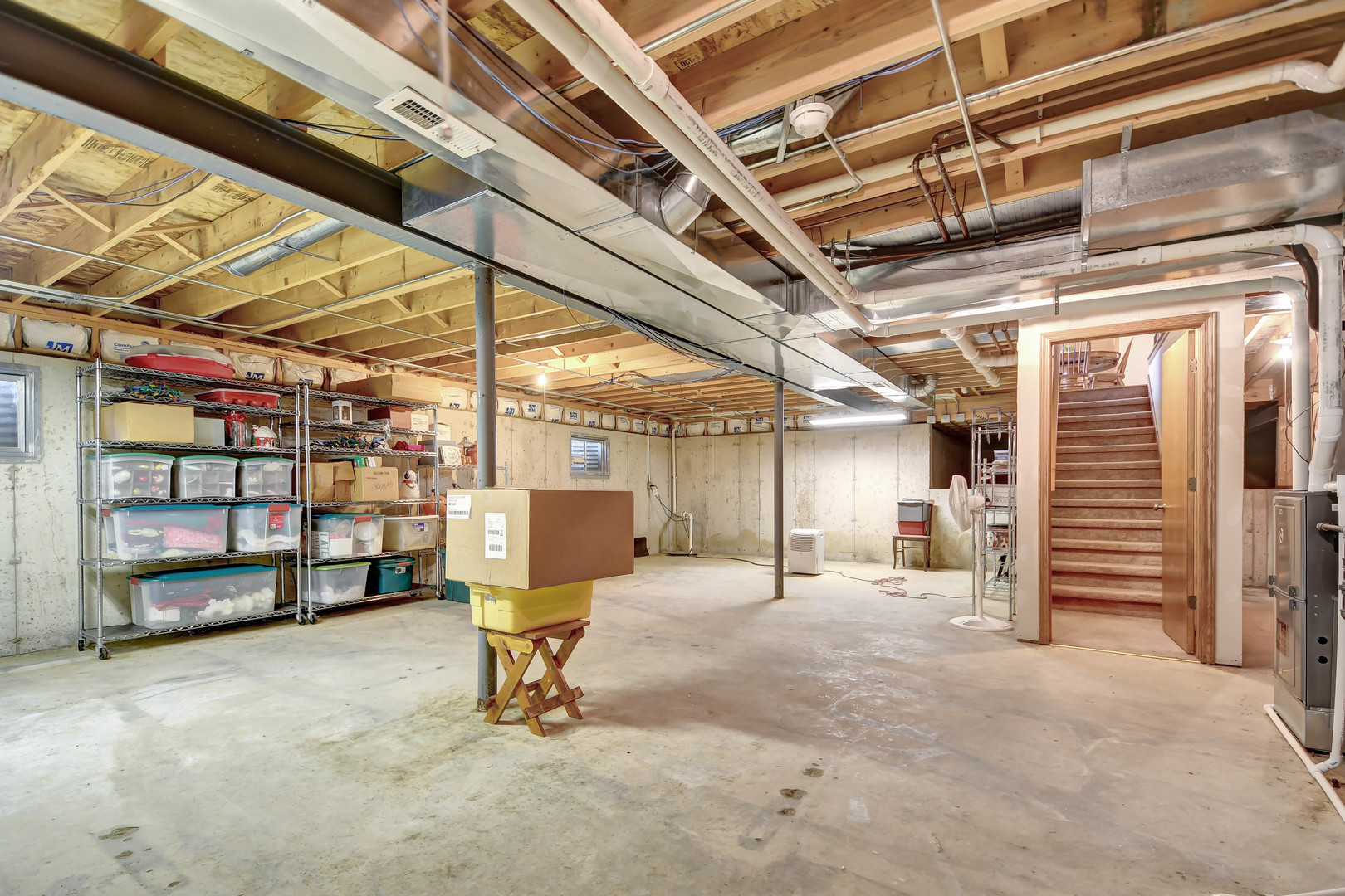 2012 Willow Brook Drive Bourbonnais, IL 60914 - Photo 25 of 33 a view of a storage room with racks