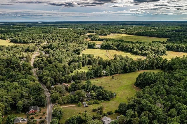 a view of a yard with an outdoor space