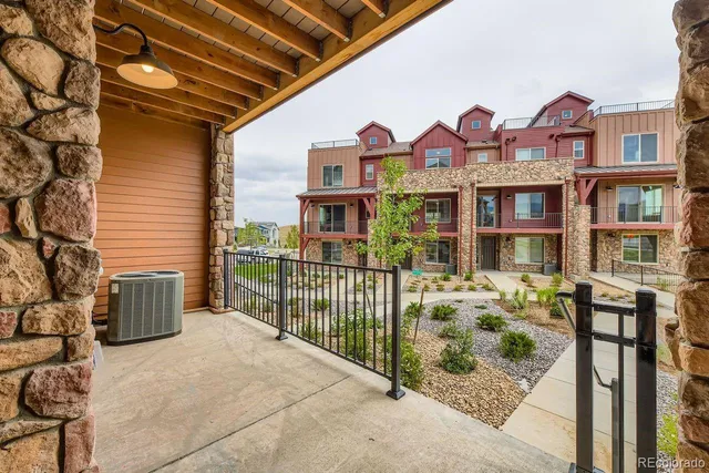 a front view of a house with glass windows