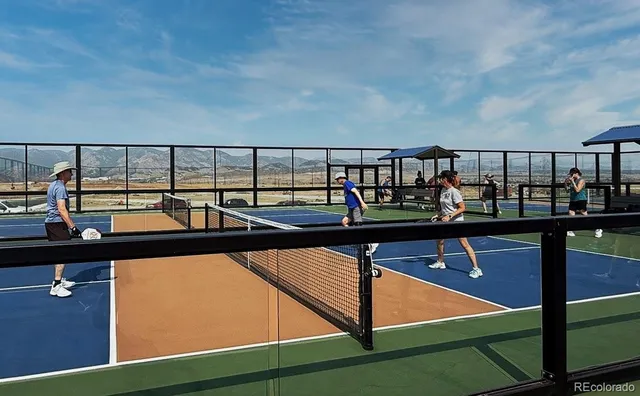 a view of a tennis court