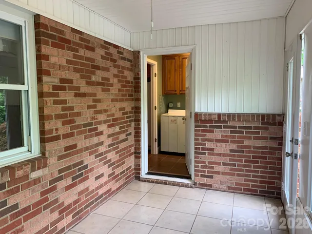 a view of front door