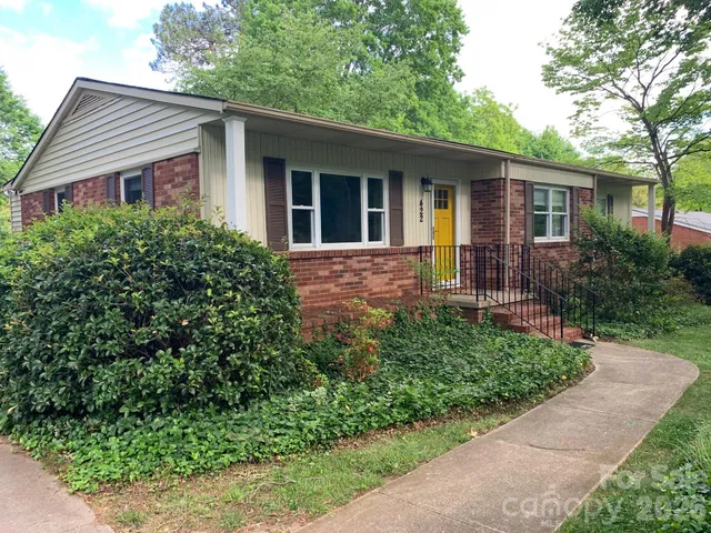 front view of house with a yard