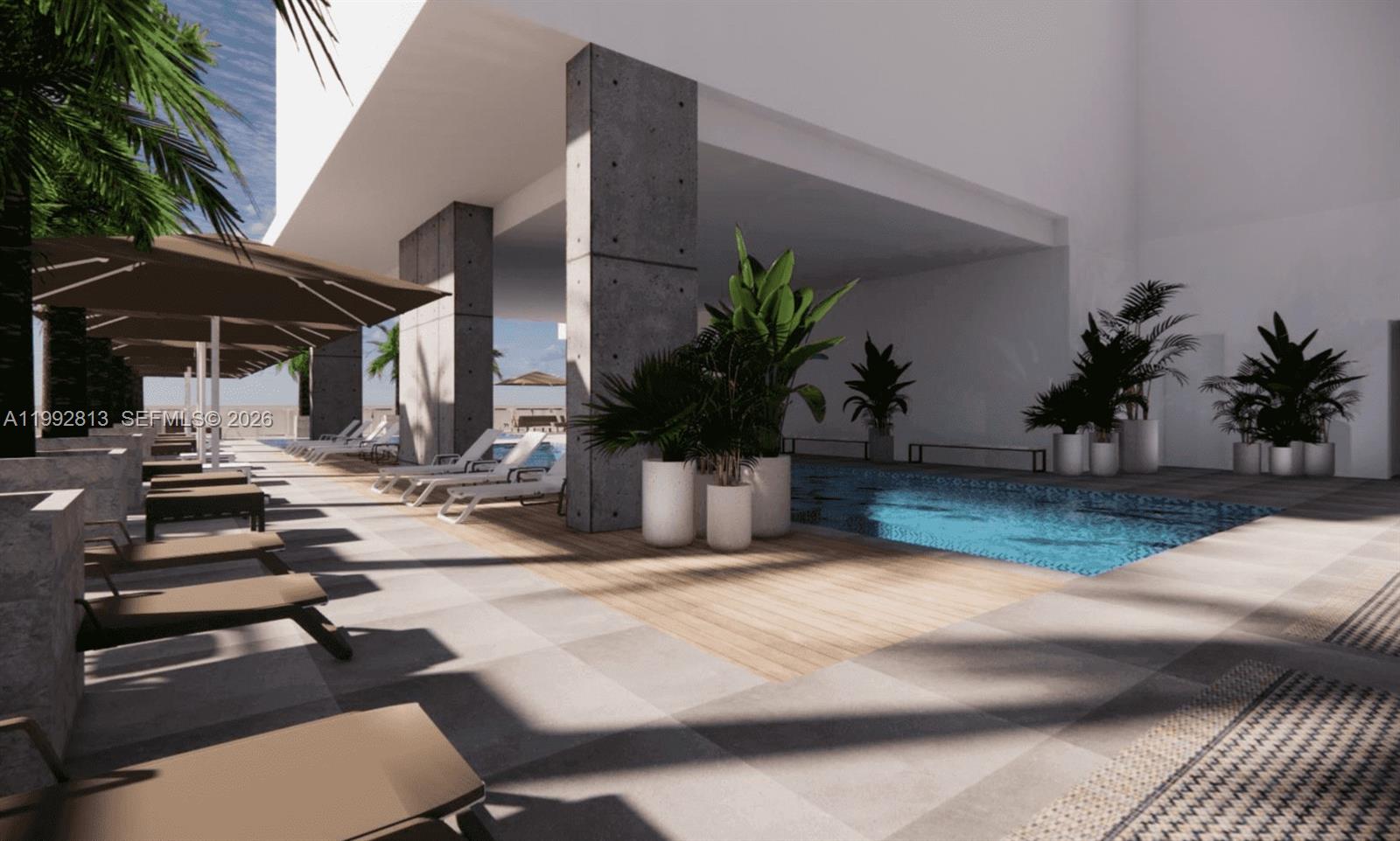 229 Southwest 9th Street, Unit 202 Miami, FL 33130 - Photo 17 of 35 a view of outdoor space with seating area