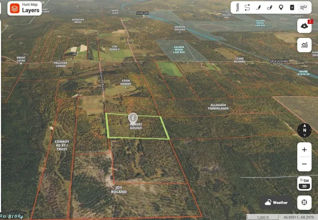 $75,000 | Map4-lot4b Conroy Road, Perham, ME 04766