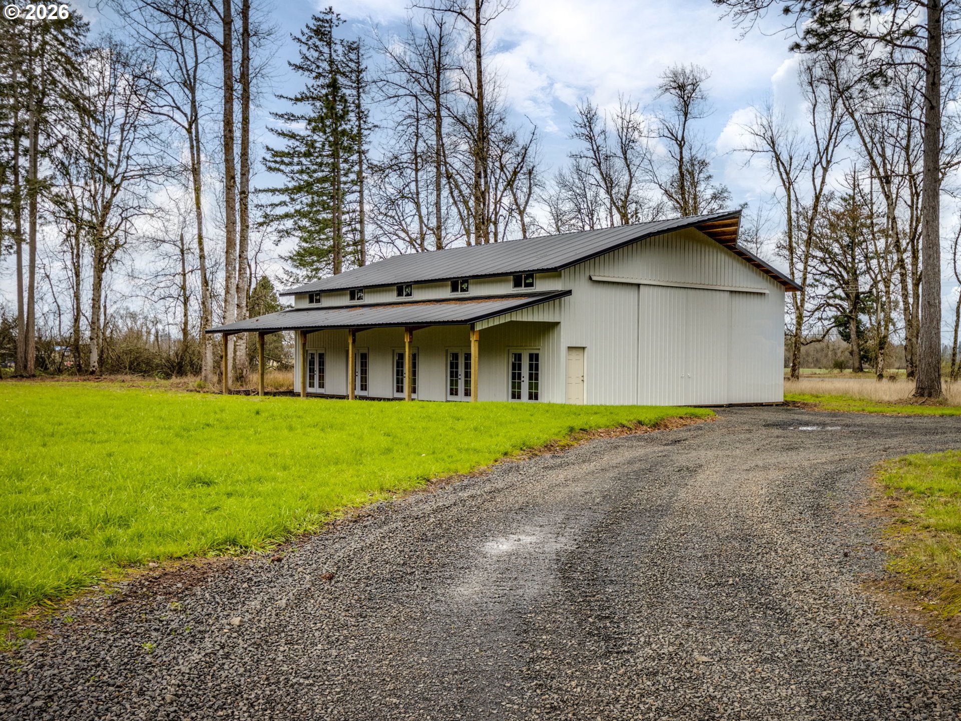 12950 South Barnards Road Molalla, OR 97038 - Photo 41 of 48 a view of a house with a yard
