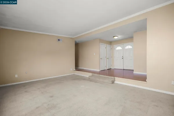 a view of empty room