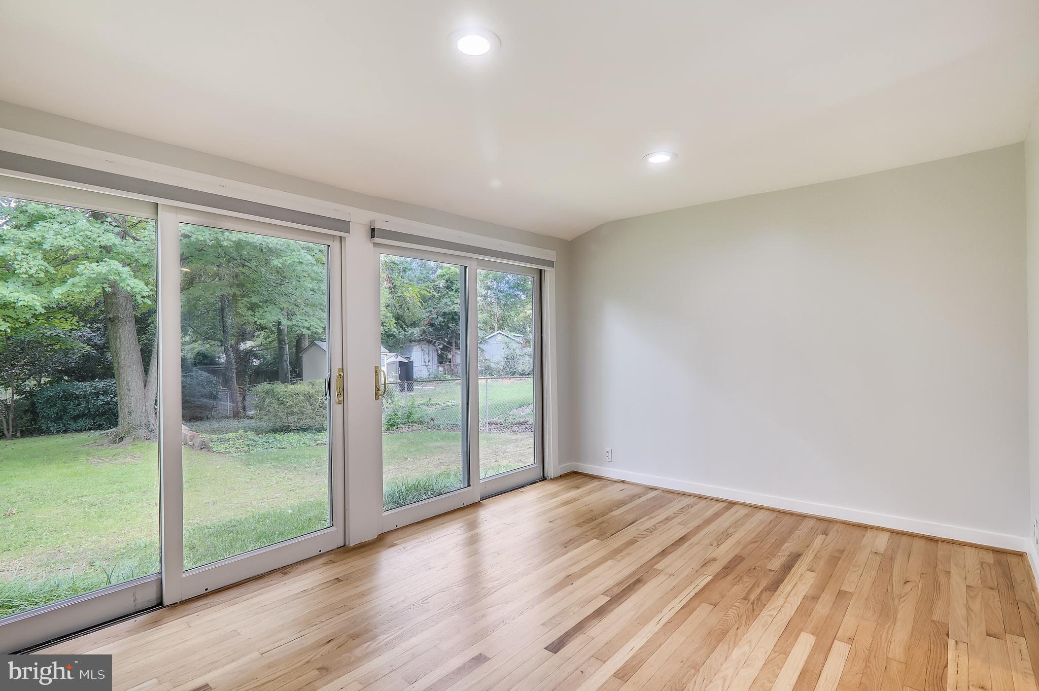 9311 Walden Road Silver Spring, MD 20901 - Photo 27 of 75 Family Room View to Back Yard