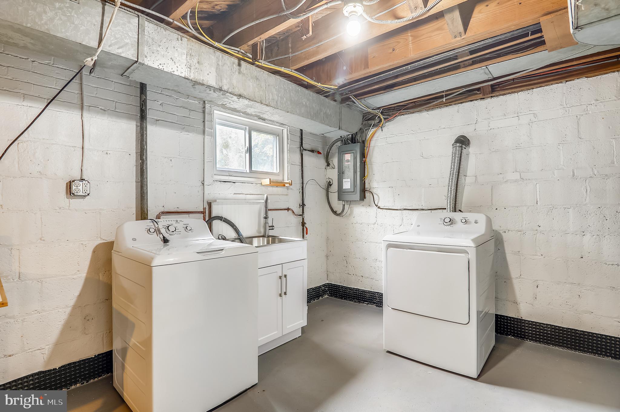 9311 Walden Road Silver Spring, MD 20901 - Photo 45 of 75 Laundry Area on Lower Level