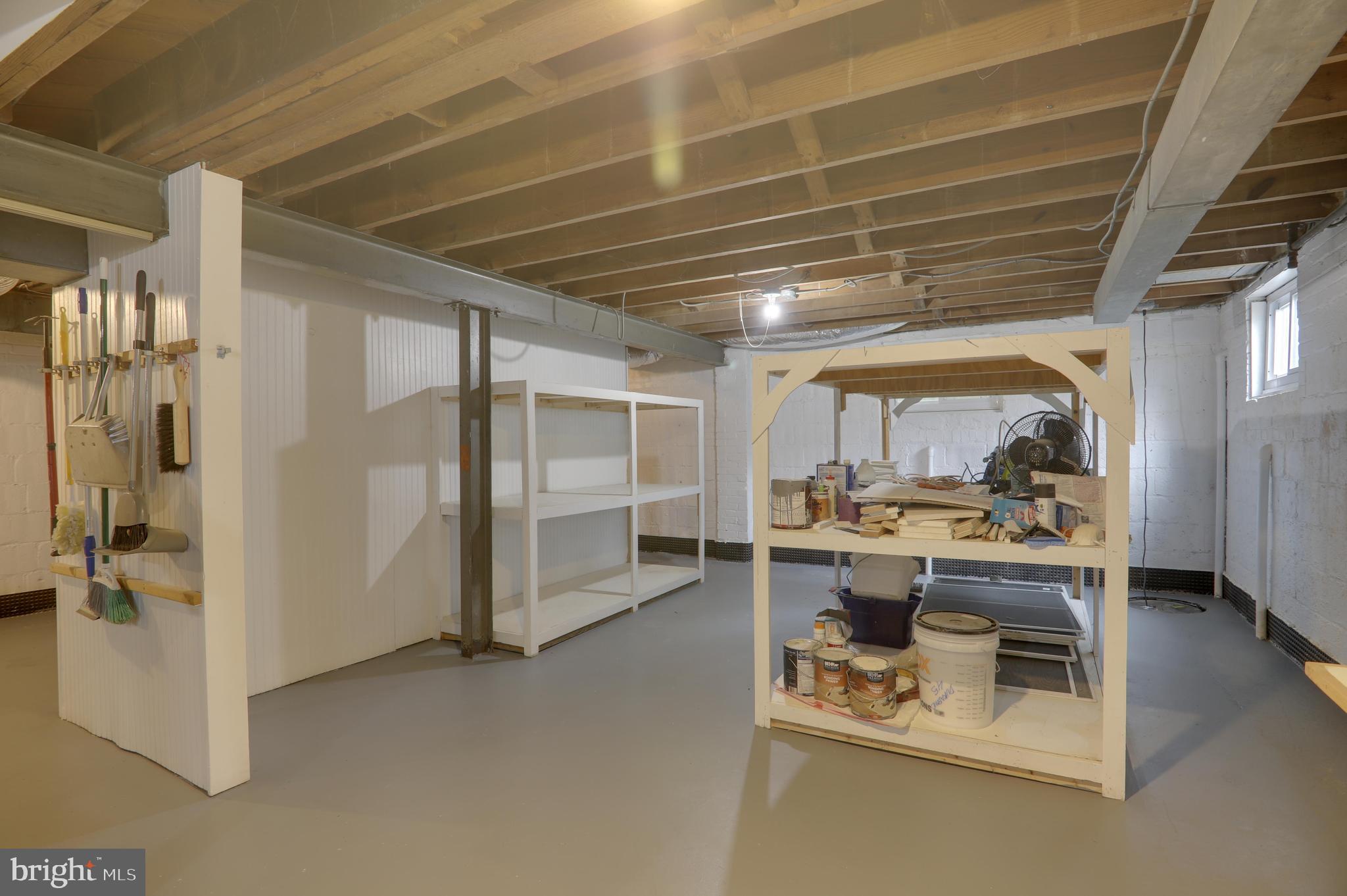 9311 Walden Road Silver Spring, MD 20901 - Photo 48 of 75 Lower Level View with Many options for storage!