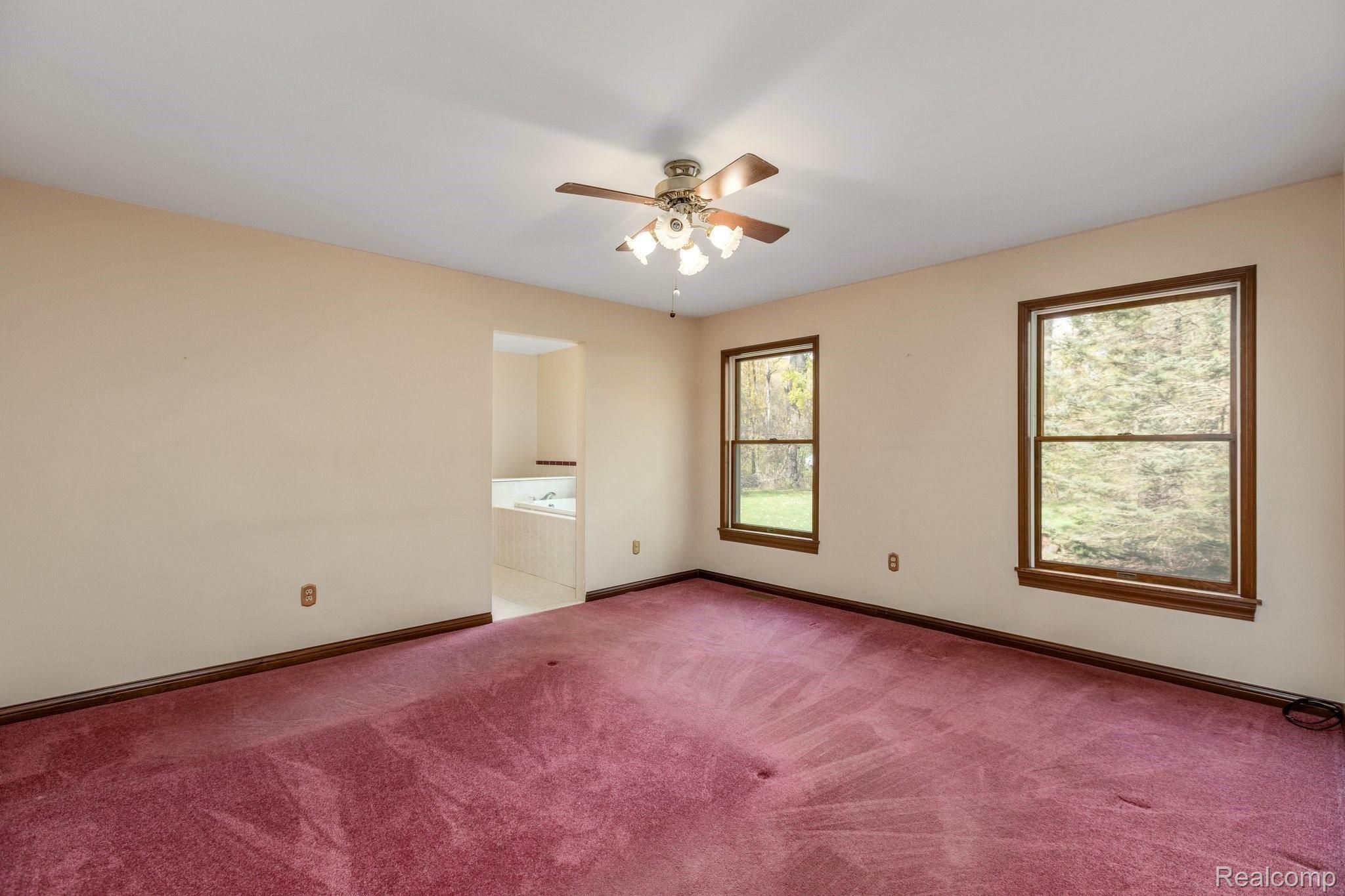 5490 Blood Road Metamora, MI 48455 - Photo 19 of 39 1st Floor Master Bedroom