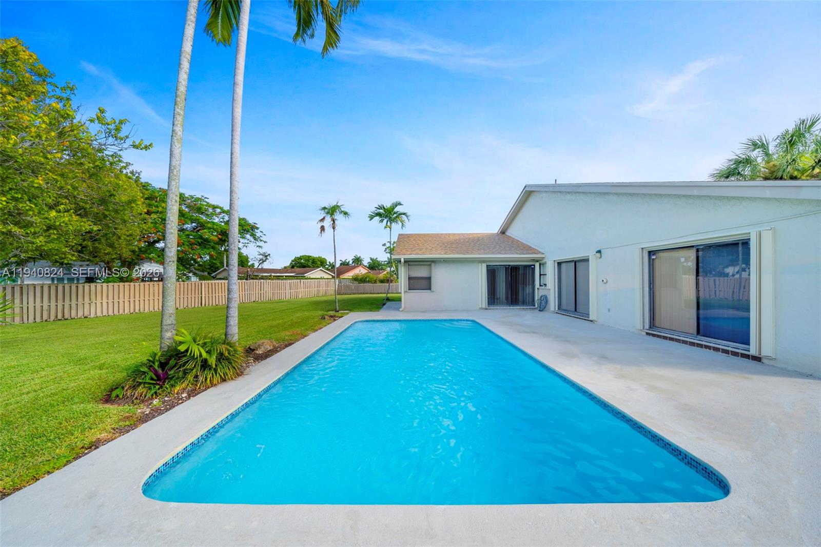 10424 Southwest 114th Court Miami, FL 33176 - Photo 8 of 23 a view of a house with a swimming pool